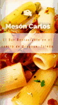 Mobile Screenshot of mesoncarlos.com